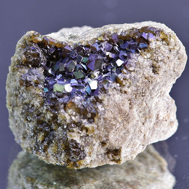 Main Image Iridescent Andradite Garnets – ...